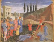 Fra Angelico The Martyrdom of Saints Cosmas and Damian (mk05) oil painting